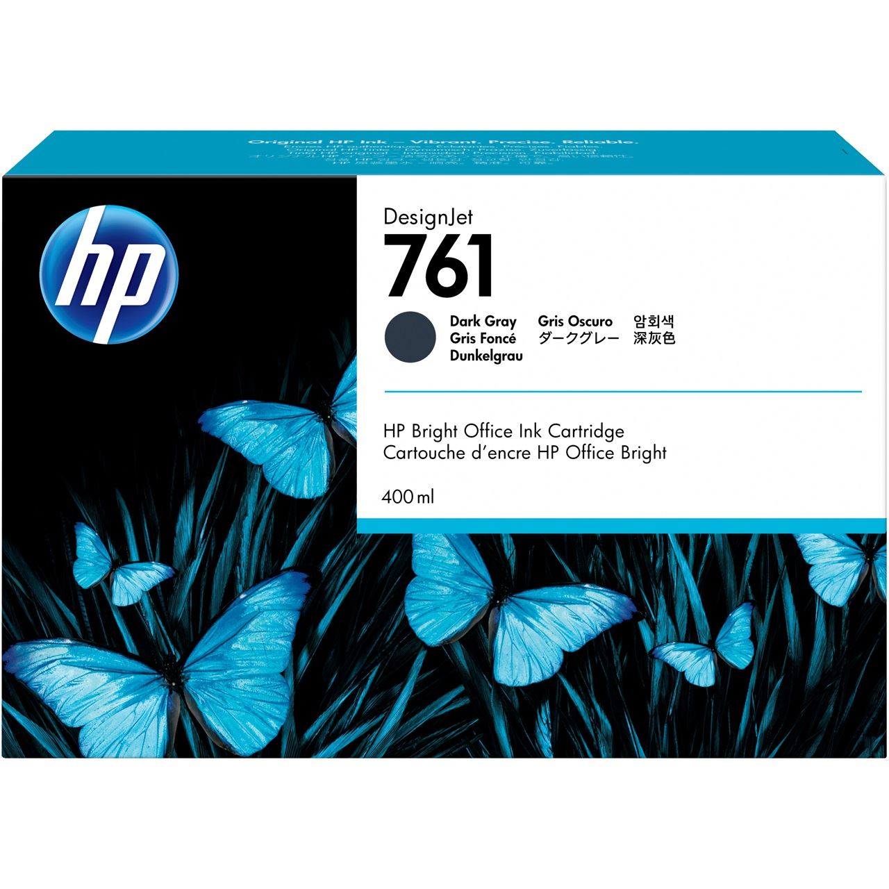 HP Tinte Nr.761 CM996A grau dunkel
