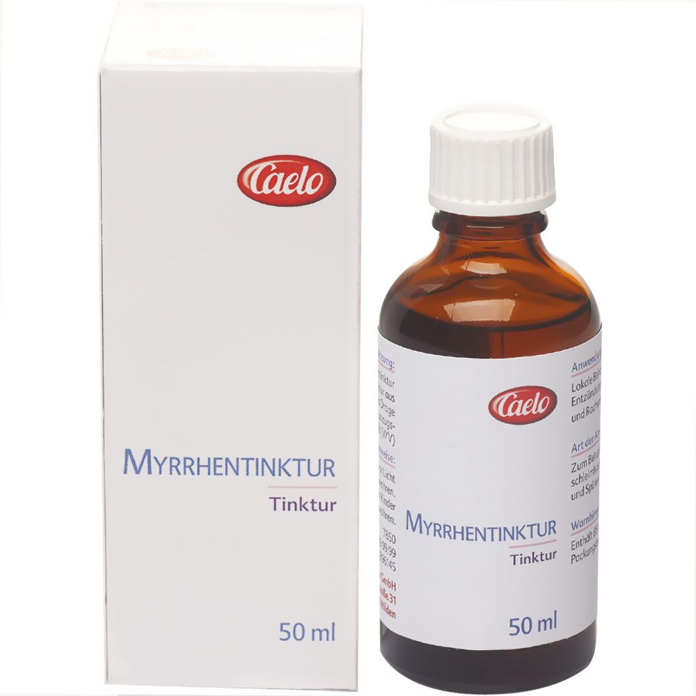 Myrrhentinktur Caelo HV-Packung 50 ml Tinktur