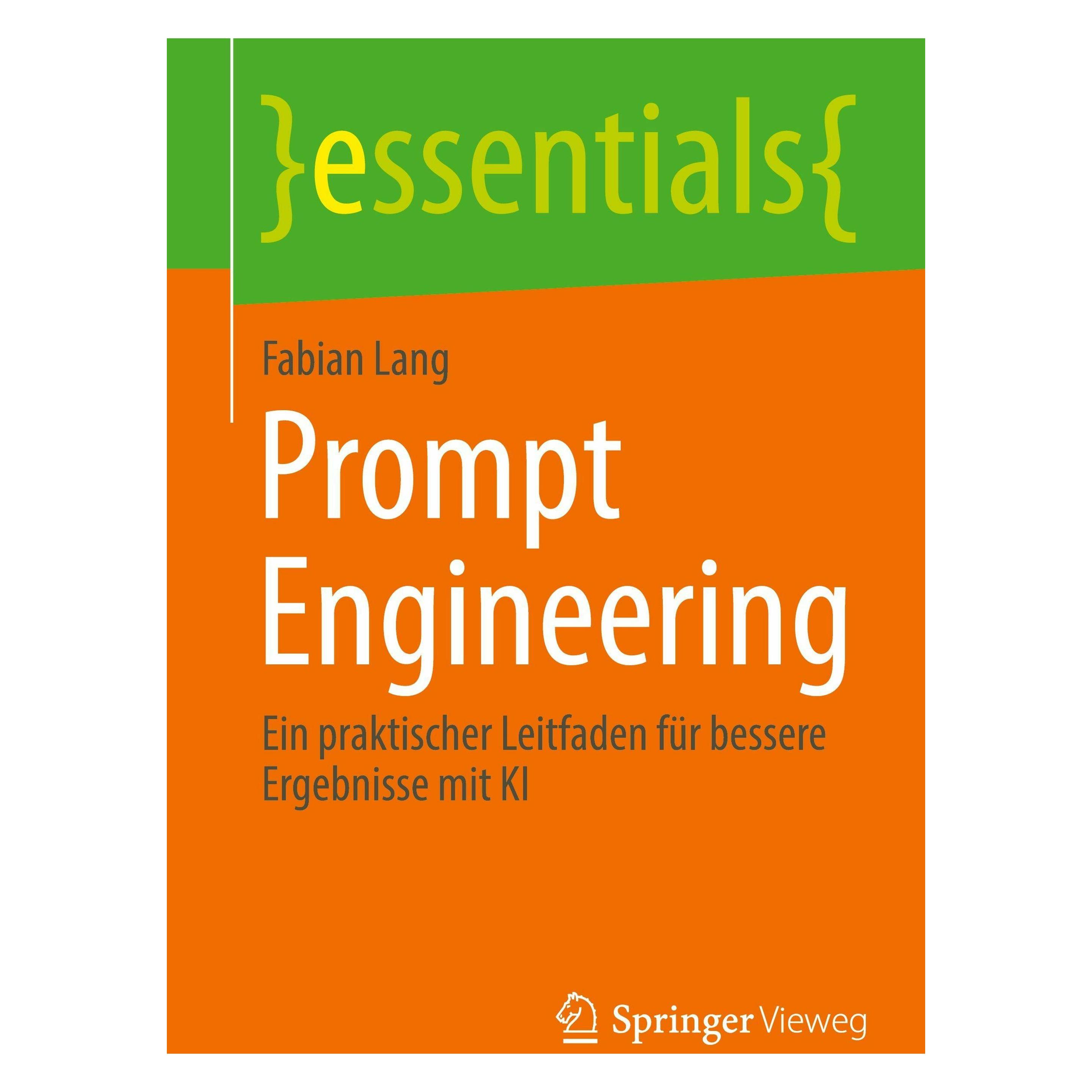 Springer Prompt Engineering (Deutsch, Softcover, Fabian Lang) (61969709)