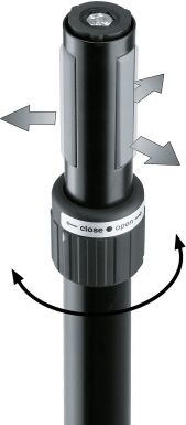 König & Meyer K&M 21360 Distanzrohr, RING LOCK, Steckverbindung
