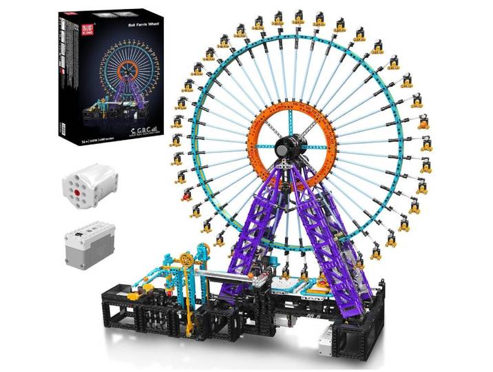 Mould King 26018 GBC Ball Ferris Wheel Konstruktions-Spielset, (4402 St)