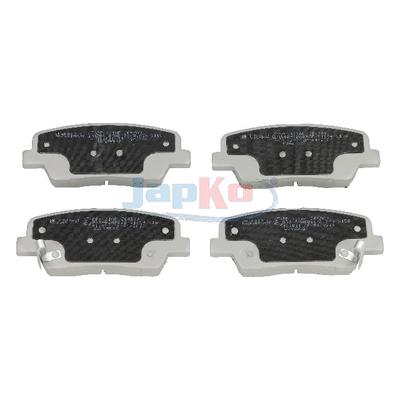 JAPKO Bremsbelagsatz, Scheibenbremse 51k11 Hinterachse für SSANGYONG HYUNDAI (BEIJING) KIA GENESIS