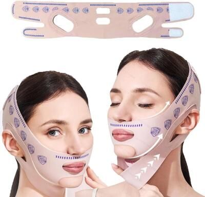Uplift Picks Adjustable Face Sculpting Sleep Mask For Jawline Support 1 Pc