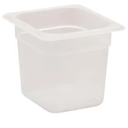 Gastronoble Cambro Polypropylen GN 1/6 Gastronorm-Behälter - 150mm - 4 Behälter