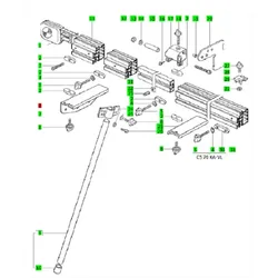 Festool Blech für CS 70 KA