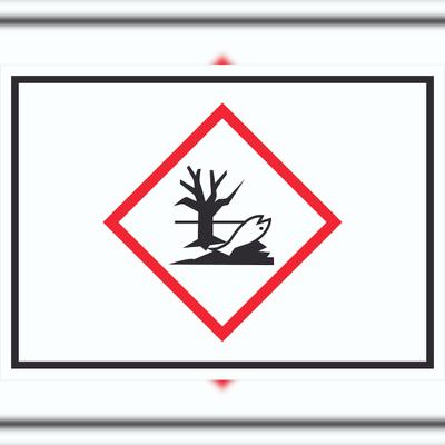 HB-Druck Schild Gewässergefährdend Symbol Verunreinigung von Wasser A1 (594x841mm)