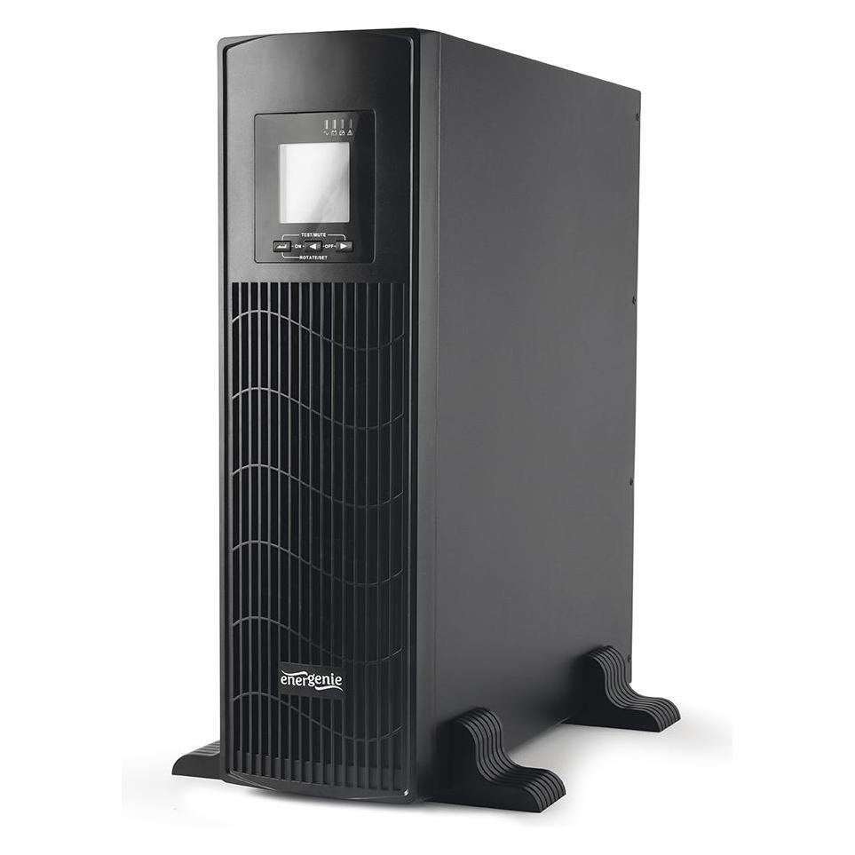 Gembird USV mit LCD Anzeige AVR 2000 VA Rack sw (2000 VA, 1200 W) (EG-UPSRACK-12)