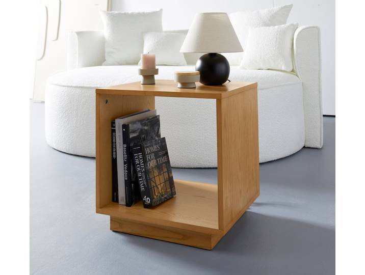 LeGer Home by Lena Gercke Beistelltisch Grelia, Minimalistischer Würfel, klare Linien, vielseitig einsetzbar, B 50 cm