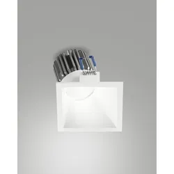 Fabas Luce Toodle Quadratische Symmetrische Einbauleuchte Einbauleuchte 6960-03-450 Weiß IP40