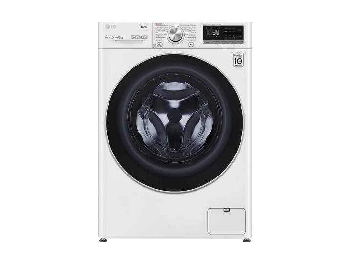 LG Waschmaschine F4WV708P1E, Links , Energieeffizienz: A, weiss (weiß), B:60cm H:85cm T:56,5cm, Waschmaschinen, Waschmaschine
