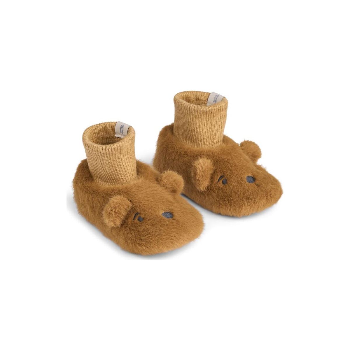 Liewood Beth Bear Plush Slipper golden caramel (3050) 20/21 LW20063-3050-20/21-CU