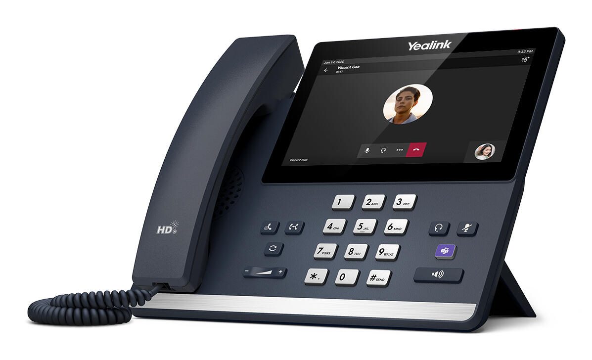 Yealink MP56 E2 - VoIP-Telefon mit Bluetooth-Schnittstelle mit Rufnummernanzeige - Classic Gray 1301017