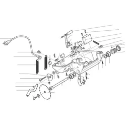 PROXXON 27160-84 Klemme für Kappgerät- und Gehrungssäge KGS80