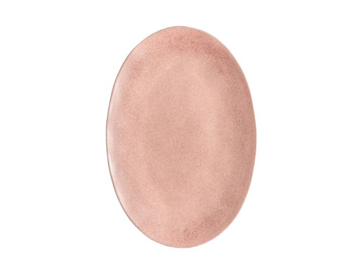 Handgefertigte Servierplatte „Livia“ Mauve Rosa Costa Nova