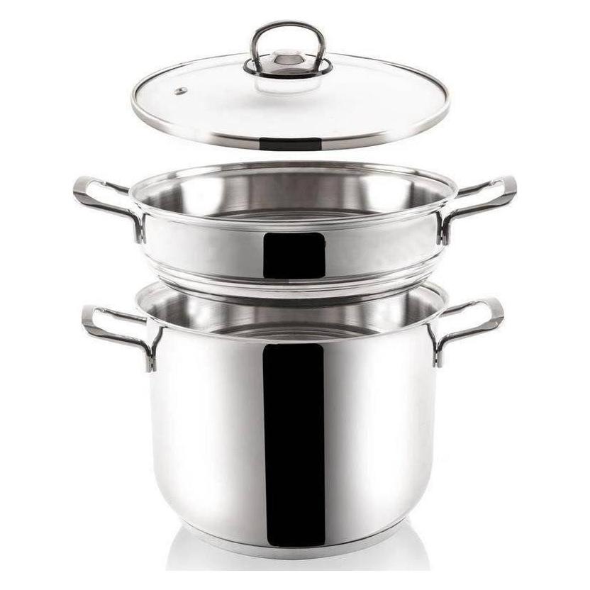 Orion Anett Serie Edelstahl Dampfkochtopf (Dampfkochtopf, Edelstahl, 22 x 26 cm) (47976116)