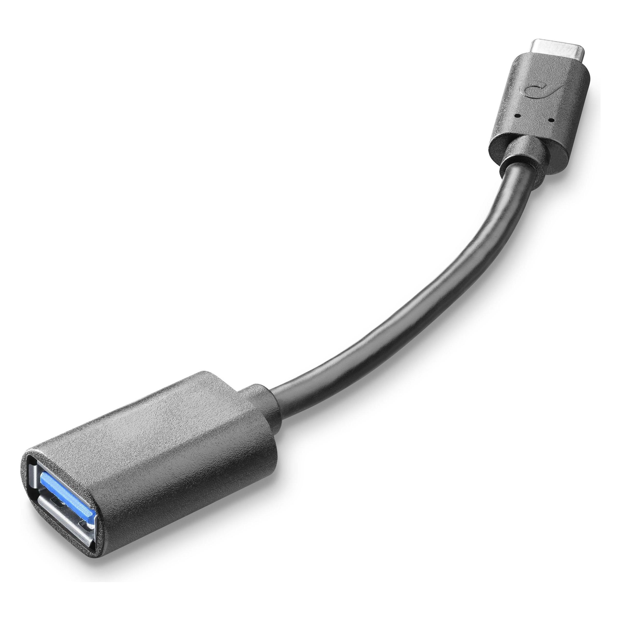 Cellularline USB to USB-C Adapter (USB-A, USB-C) (USBADAPTERTOUSBCK)