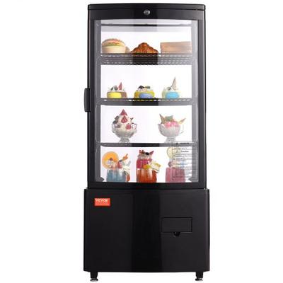 Commercial Refrigerated Display Case 85L Countertop Bakery Refrigerator With LED Lighting Commercial Refrigerated Display Case 85L Countertop Bakery Refrigerator With LED Lighting