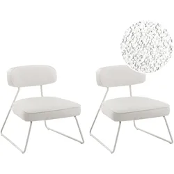 SESSEL 2er-Set Cremeweiß Frovi