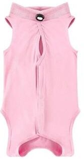 Uplift Essentials Ultra Soft Post Surgery Recovery Suit For Feline Comfort & Healing pink l