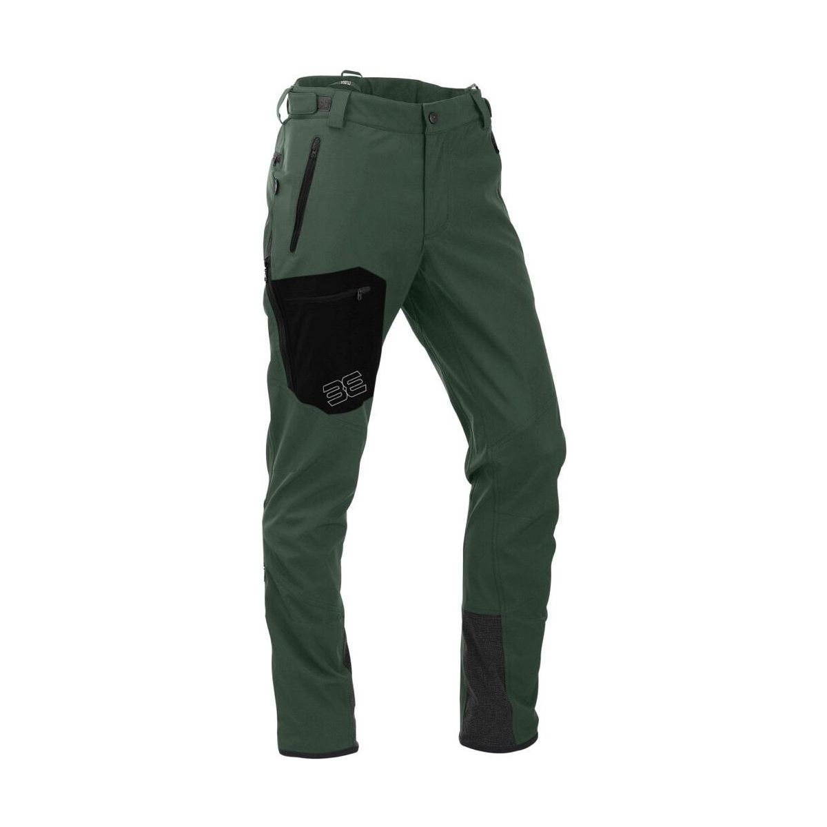 MAUL Sport Seilschaft XT 10.0 - Softshell Tourenhose m. Hosenträger oliv (51) 50 4060200726-51-50