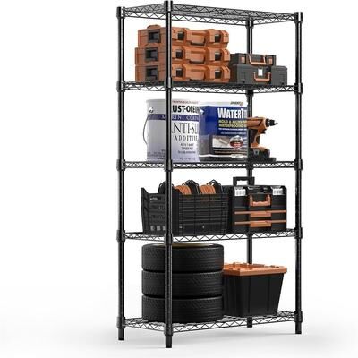 No "Storage Shelving - 13.7""D x 23.6""W x 62.4""H"