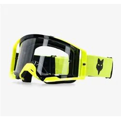 Fox, Herren, Sportbrille, Airspace Core Goggle (Fluorescent Yellow), Gelb