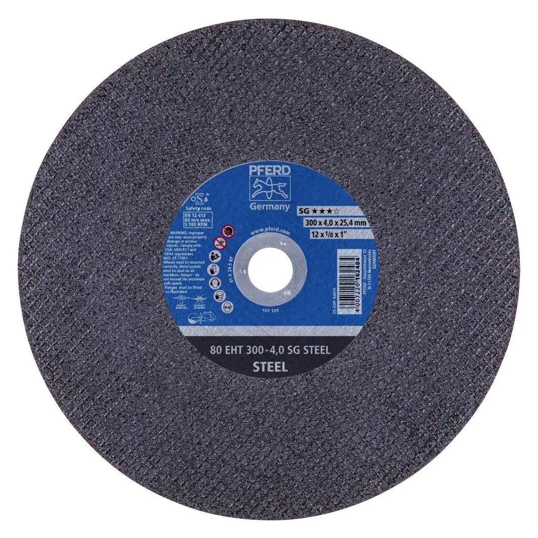 Pferd Trennscheiben 80 EHT 300-4,0 SG STEEL/25,4 (80 EHT 300-4,0 SG STEEL/25,4)