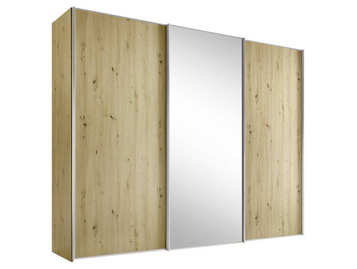 Moderano Schwebetürenschrank SYSTEM ONE, Eiche Artisan, Holznachbildung