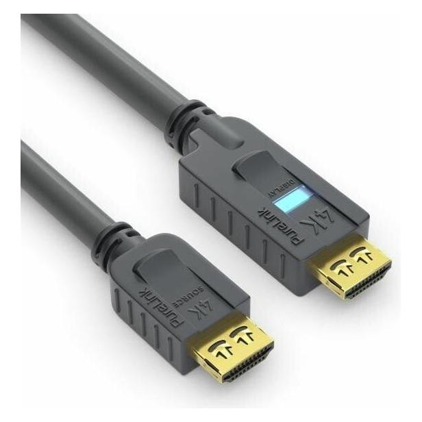 Purelink Kabel Aktiv 4K High Speed HDMI mit Ethernet Kanal 30 m (30 m) (PI2010-300)