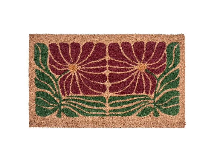 FUSSMATTE Bunt 45/75 cm Blume Kokosfasern Tanalian