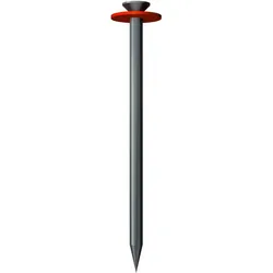 OBO Bettermann, Nägel, 500 12 Impu-Stahlnadel gehärtet 2x12mm St BK 3360121 (100 Stk., 12 mm)