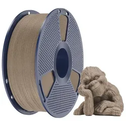 Sunlu Sunlu-Holzfilament (PLA, 1000 g), 3D Filament, Braun