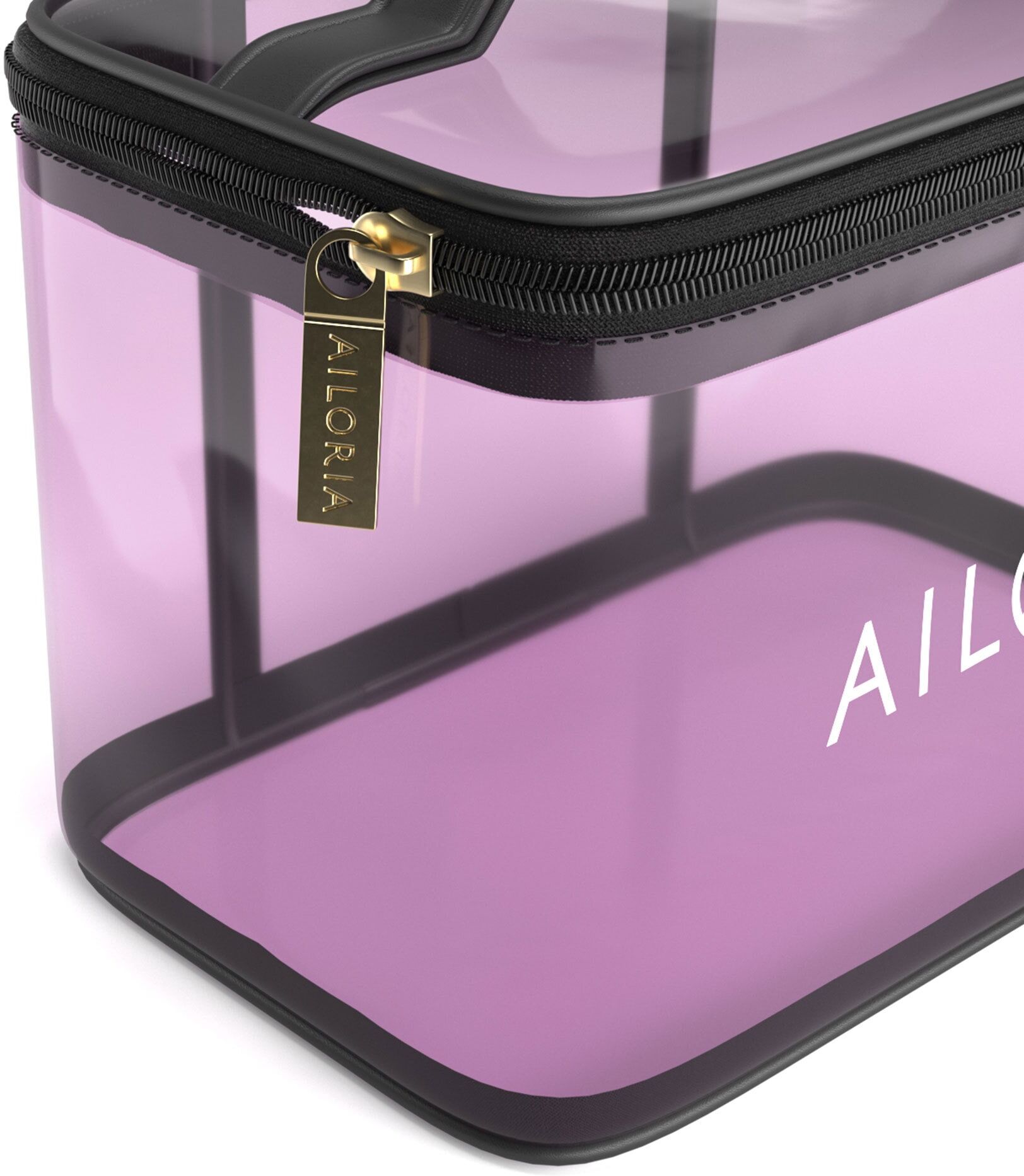 Make-Up Organizer AILORIA "Kosmetiktasche VANITY", Damen, Gr. Blacklist, pink, Taschen Make-Up Organizer