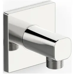 HANSA HANSALIVING Wandanschlussbogen, eckig, chrom, 51180180