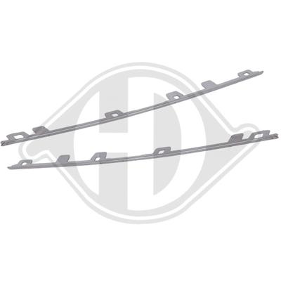 DIEDERICHS Zier-/Schutzleistensatz, Kühlergitter 4417142 für RENAULT