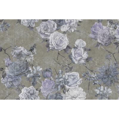 Fototapete LIVING WALLS "Walls by Patel Sleeping Beauty 1", blau (bunt), B:4m L:2,7m, Vlies, Tapeten, Vlies, Wand, Schräge