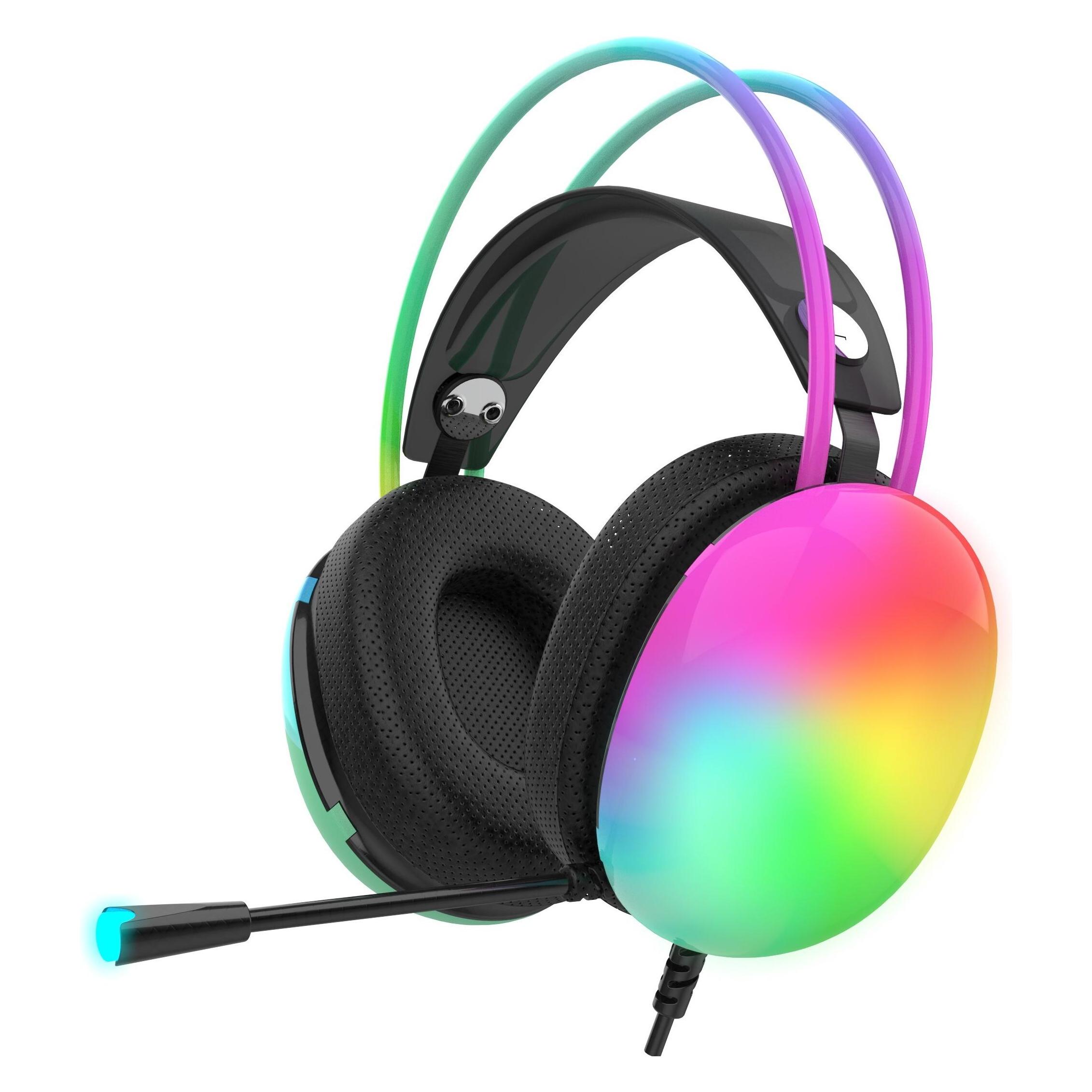 Inca Gaming Headset IGK-X8S 7.1, USB, RGB-LED, schwarz (Kabelgebunden) (IGK-X8S)
