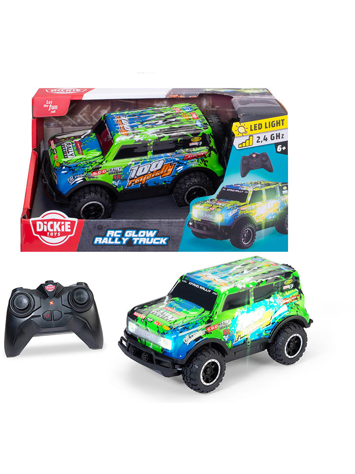 Dickie Toys RC-Fahrzeug "Glow Rally Truck" - ab 6 Jahren - onesize