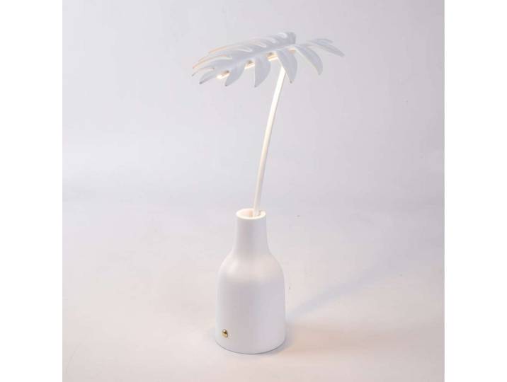 Leaf Light Stellou Portable Tischleuchte White - Seletti - Wohnzimmer - Metall