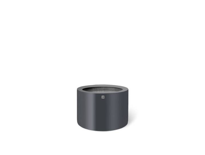 Pflanzkübel Tribeca Shape grau Ø 48 cm anthrazit 30