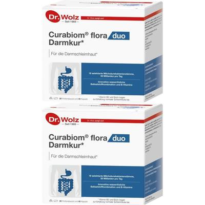 Curabiom flora duo Kombipackung 2x 2x1 St