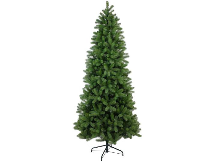 Bayberry kunstkerstboom smal - 183 cm - groen - Ø 97 cm - 795 tips - metalen voet