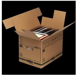 Fellowes, Aufbewahrungsbox, FastFold Umzugsbox (37.50 l, 1x, 30.40 x 30.40 x 40.60 cm)