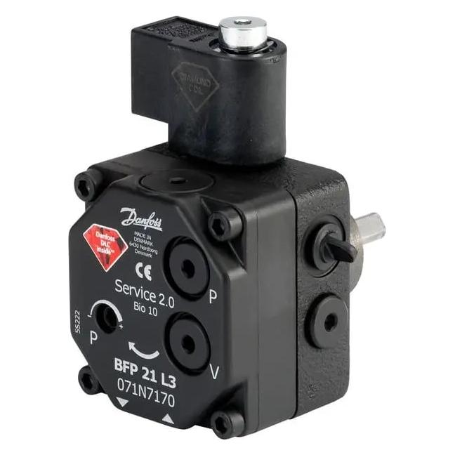 Danfoss lbrennerpumpe BFP 21 LE-S, 42.00 L/h, Drehrichtung: L Dsenanschluss/Druckstutzen: L 071N3 (071N3136)