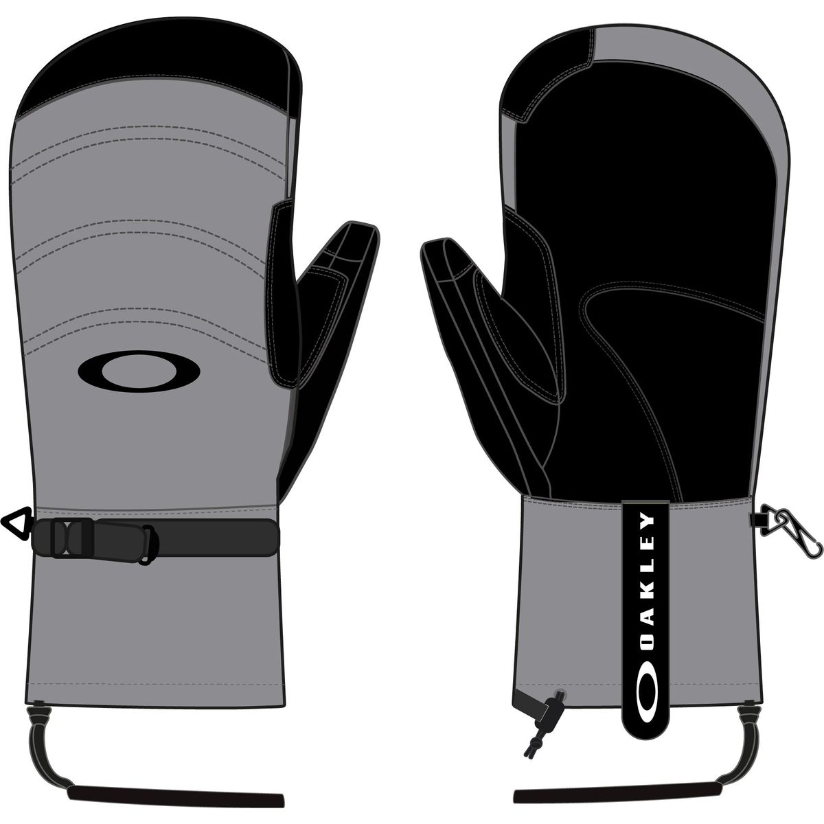 Oakley Powder Ridge Mittens cement (314) S FOS901290-314-S