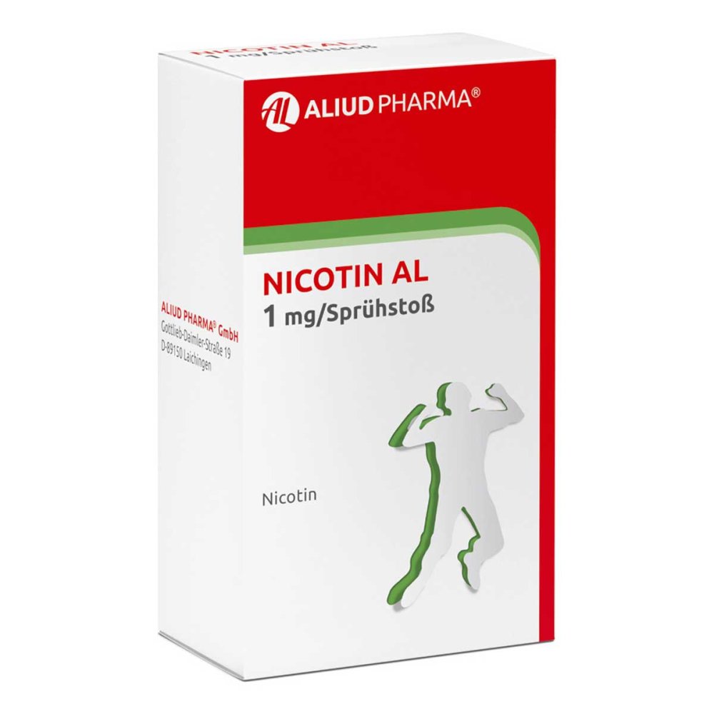 ALIUD Pharma GmbH Nicotin AL 1 mg / Sprühstoß zur Rauchentwöhnung 16086334