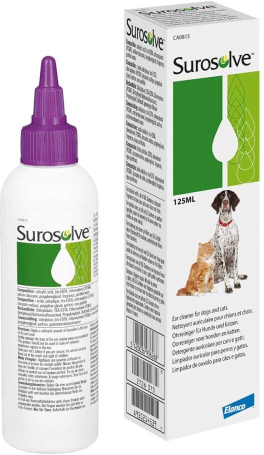 Surosolve Ohrreiniger für Hunde und Katzen