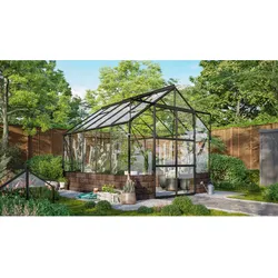 Vitavia Gewächshaus "Cassandra 8300",schwarz,8,3 m2