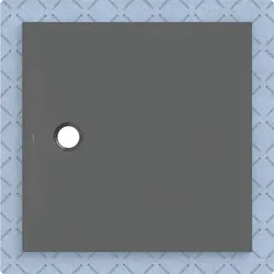Geberit CleanFloor30 Duschfläche 100 x 100 cm integriert, mit Dichtvlies, graphi...