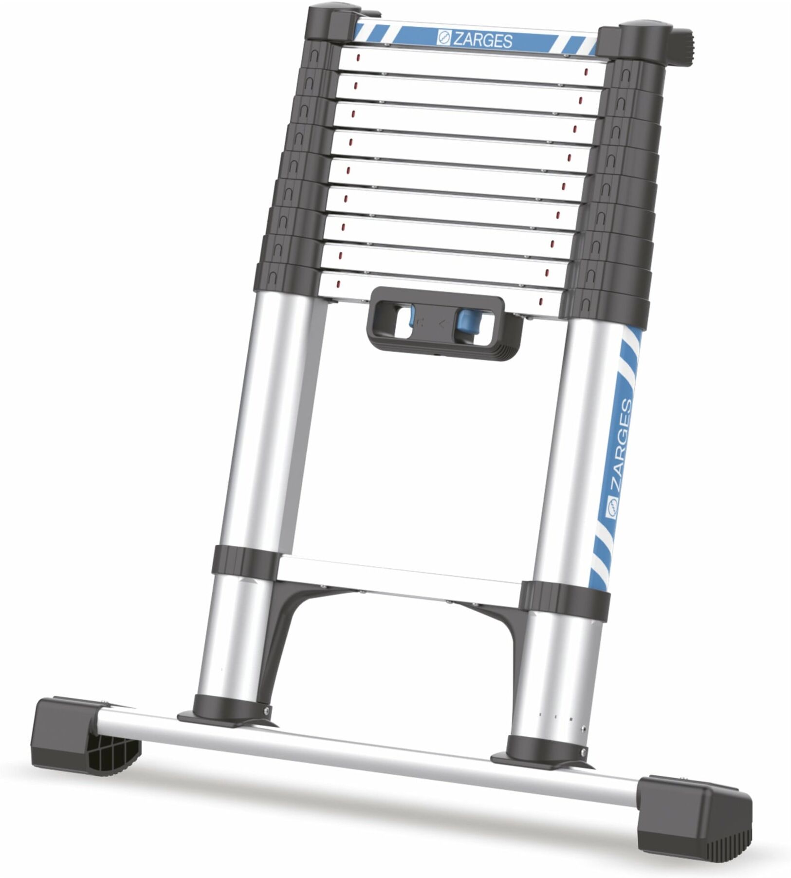 ZARGES Compactstep L - Teleskop-Sprossen-Anlegeleiter 11 Sprossen (40410)